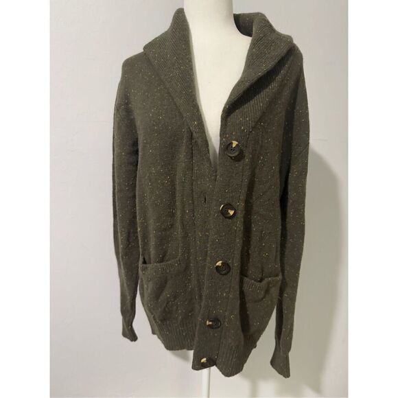 Jachs New York button front cardigan Lambswool blend M - Picture 1 of 6